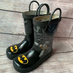 Western Chief Batman Rain Boots Boys Size 9